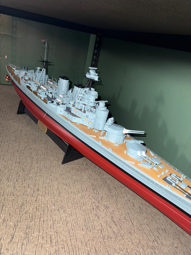 Bancroft HMS Hood 1/200 Scale 1300mm (50.7") British Battleship - RTR - Customer Photo From Ken N. (NorseNerdleMeister)