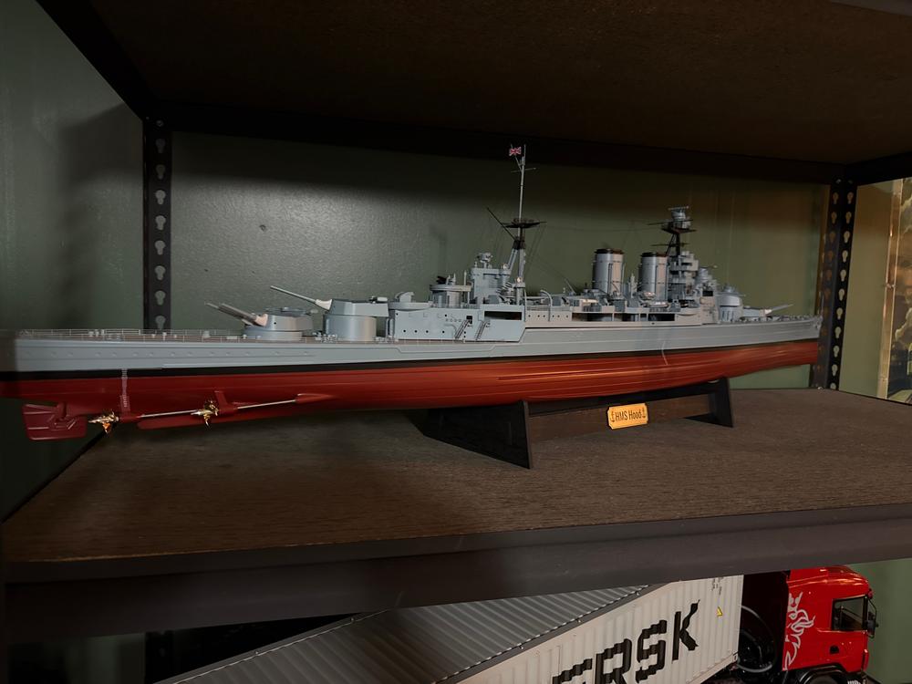 Bancroft HMS Hood 1/200 Scale 1300mm (50.7") British Battleship - RTR - Customer Photo From Ken N. (NorseNerdleMeister)