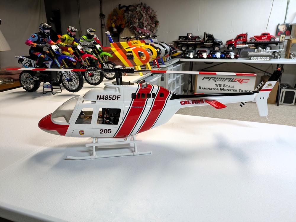 RotorScale Bell 206 Super Scale 470 Size GPS Stabilized Helicopter - RTF - Customer Photo From Kevin L.