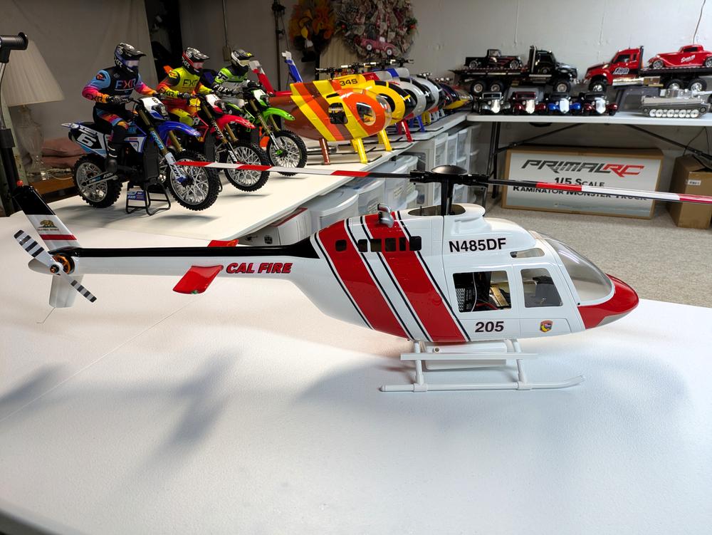 RotorScale Bell 206 Super Scale 470 Size GPS Stabilized Helicopter - RTF - Customer Photo From Kevin L.