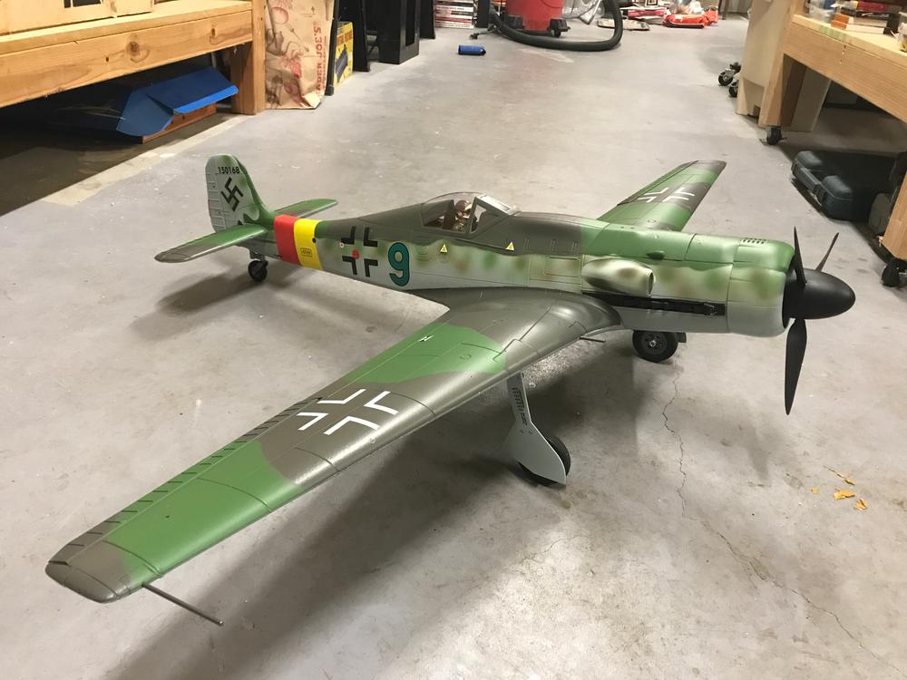 FlightLine Focke-Wulf Ta 152H 1300mm (51") Wingspan - PNP - Customer Photo From James
