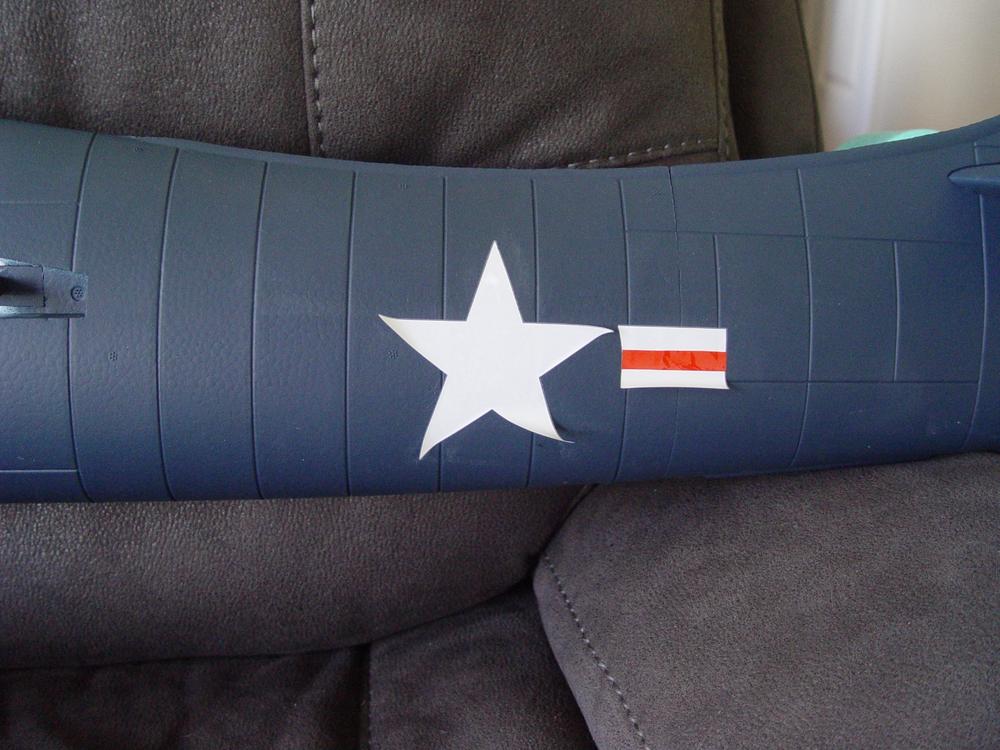 FlightLine 1600mm F7F Decal Sheet - Customer Photo From Perry F.