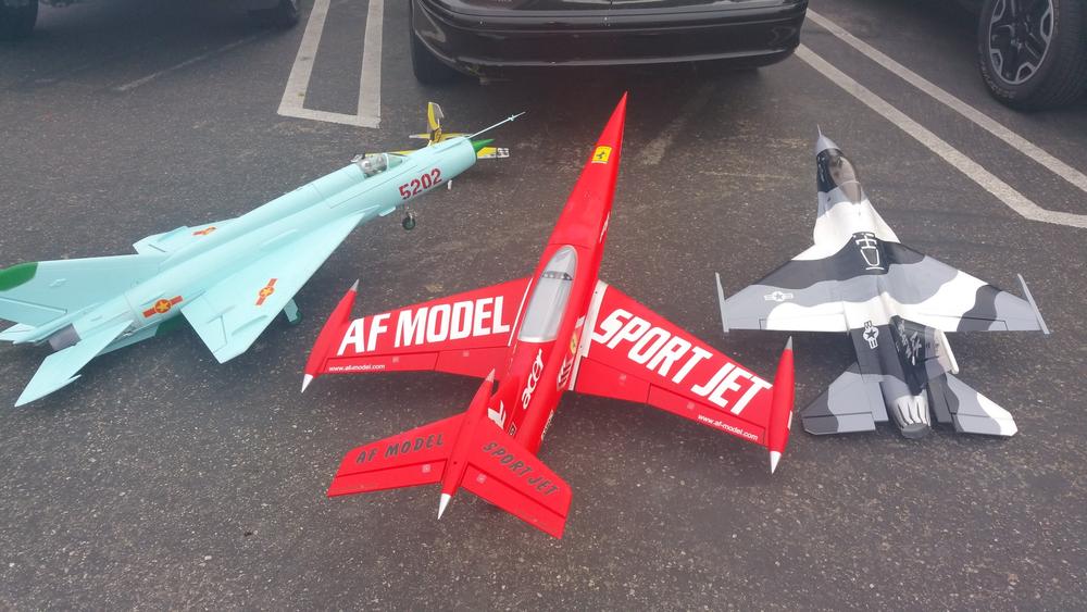 Freewing 70mm EDF F-16 V2 Weapons Set - Customer Photo From Victor S.