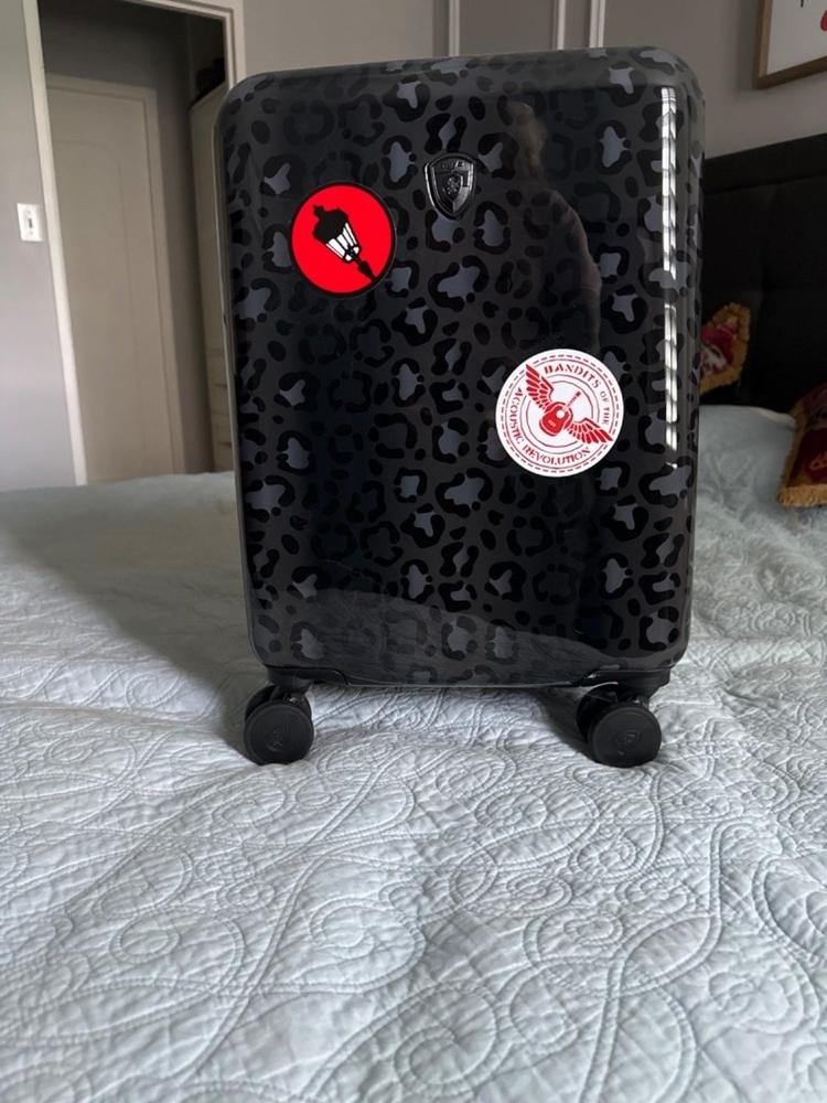 Brown Leopard Fashion Spinner® 21 Inch Carry-on – Heys