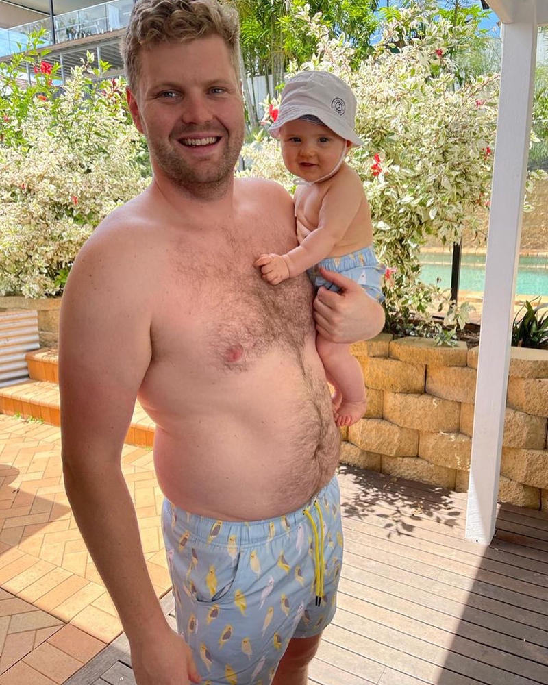 Bronte - Father/Son Crazy Cockatiels Board Shorts Combo - Customer Photo From Jessie Kate Hinds