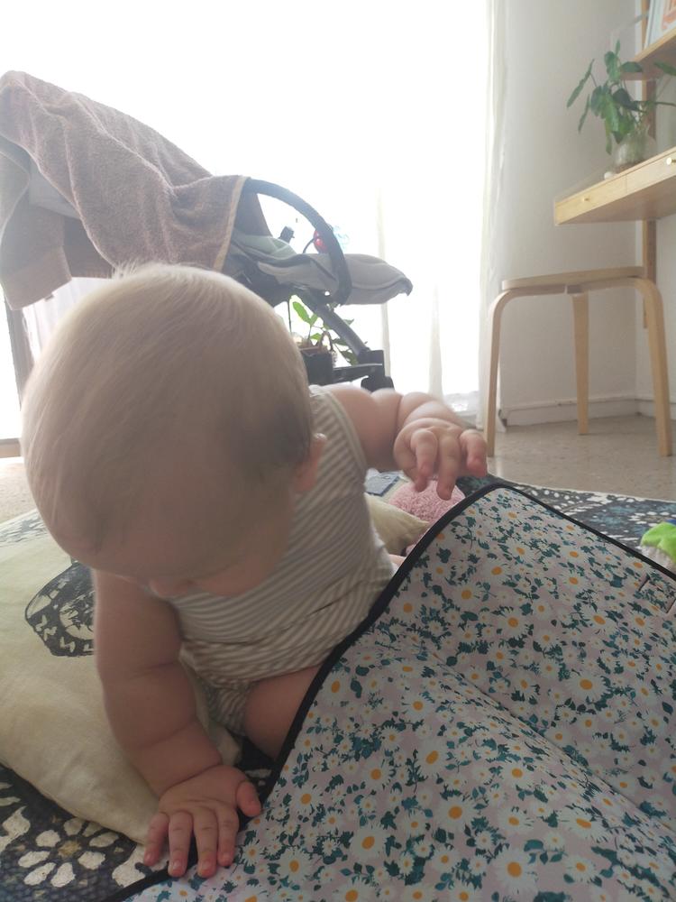 Bronte - Oops-a-daisy Neoprene Baby Changing Mat - Customer Photo From Haley