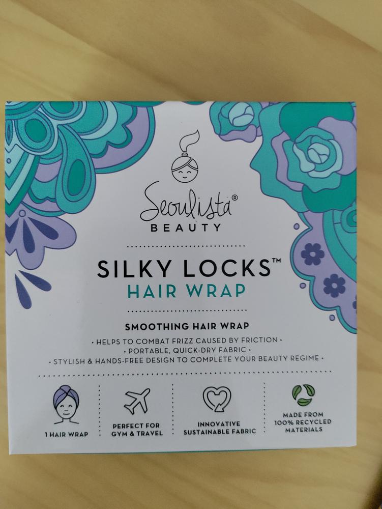 Seoulista Silky Locks® Hair Wrap - Customer Photo From Angela Bray