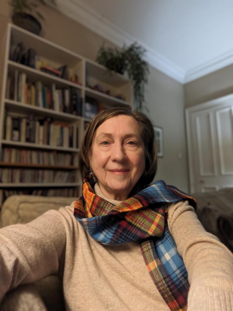 The Declaration of Scottish Independence Tartan - Lambswool Scarf - Customer Photo From Jean Anderson