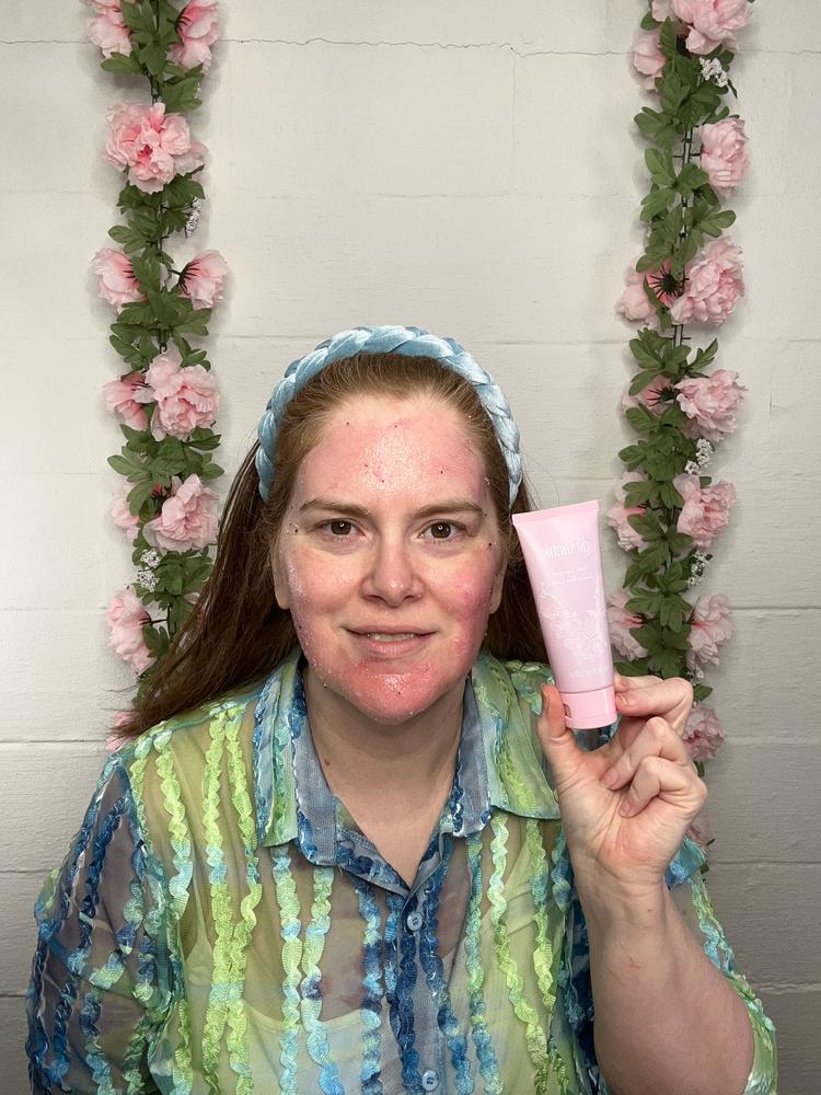 NEW Fruit Superfood Sugar Face Scrub - Customer Photo From Staci 