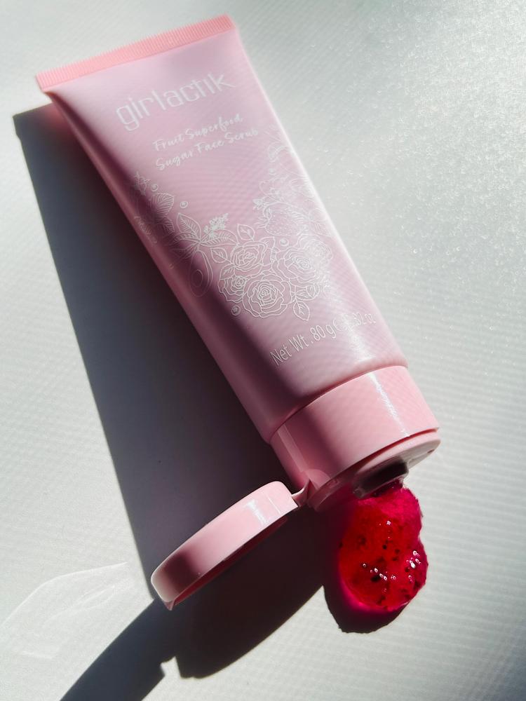 NEW Fruit Superfood Sugar Face Scrub - Customer Photo From Staci 