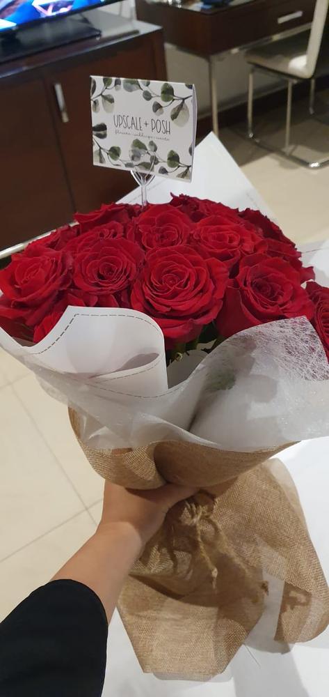 Luxury Red Roses - Customer Photo From Yehia m.