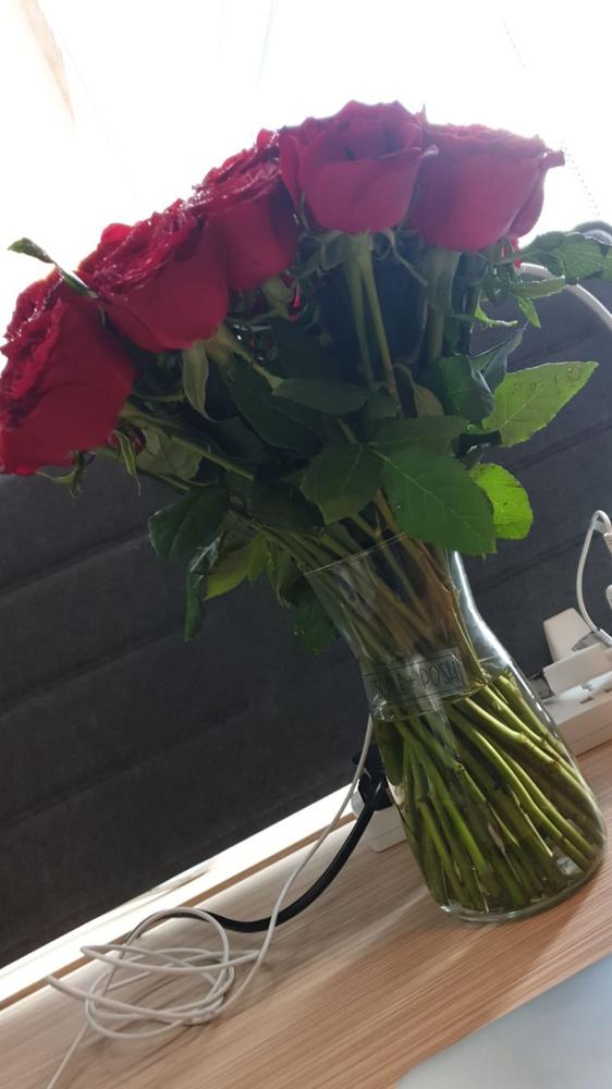Luxury Red Roses - Customer Photo From Heidi E.