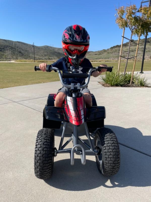 ILM Youth Kids ATV Motocross Helmet Goggles Sports Gloves Dirt Bike Motorcycle B07 - Customer Photo From David