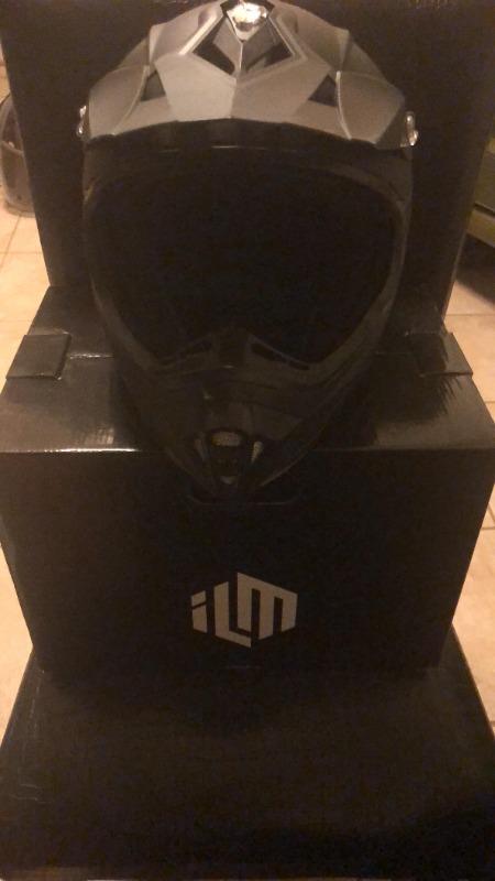 ILM Youth Kids ATV Motocross Helmet Goggles Sports Gloves Dirt Bike Motorcycle B07 - Customer Photo From Lady Godessa