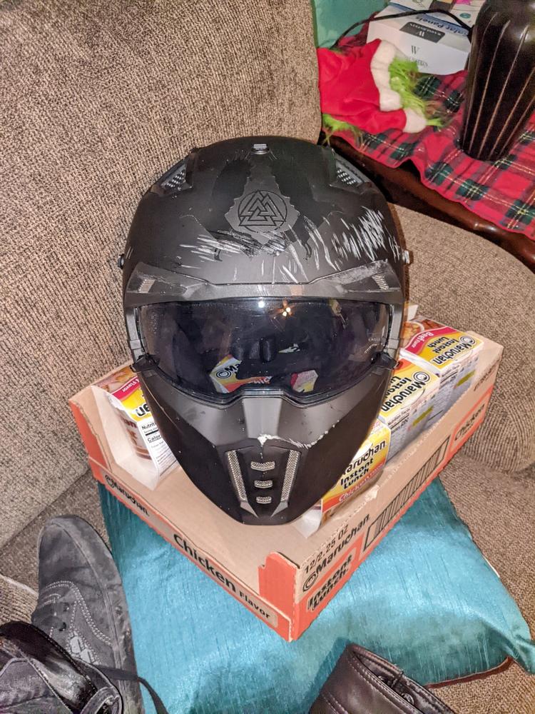 ILM Open Face Motorcycle 3/4 Half Helmet Model Z302
