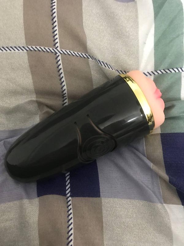 Detachable Pocket Pussy Sex Toy Vibrating Male Masturbator Cup - Customer Photo From Tyler Welch