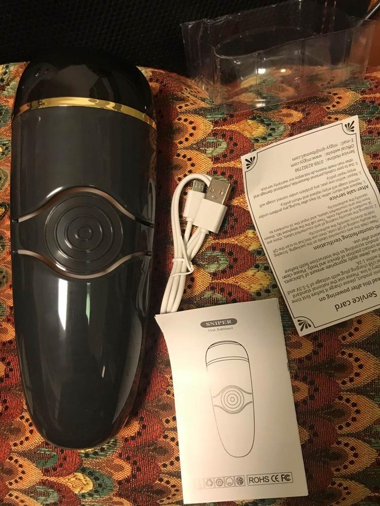 Detachable Pocket Pussy Sex Toy Vibrating Male Masturbator Cup - Customer Photo From Riley East