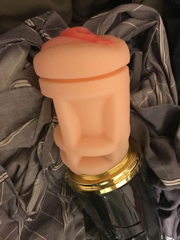 Detachable Pocket Pussy Sex Toy Vibrating Male Masturbator Cup - Customer Photo From Beau Gadsden