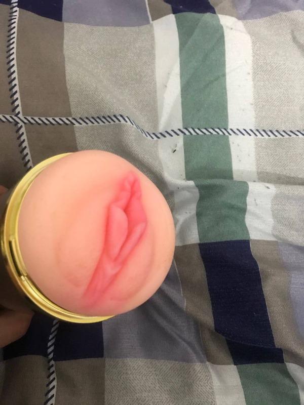 Detachable Pocket Pussy Sex Toy Vibrating Male Masturbator Cup - Customer Photo From Tyler Welch
