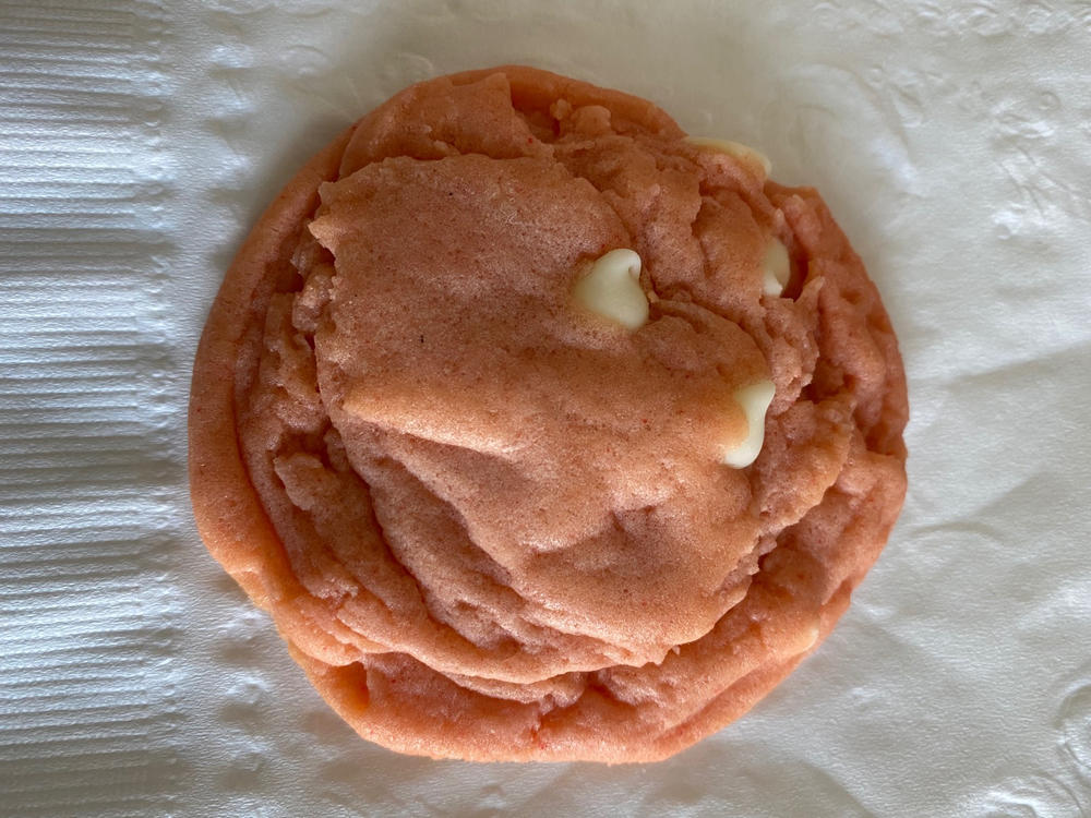 Strawberry Almond cookies with white chocolate chips (contains almond extract) - Customer Photo From Ted Stewart