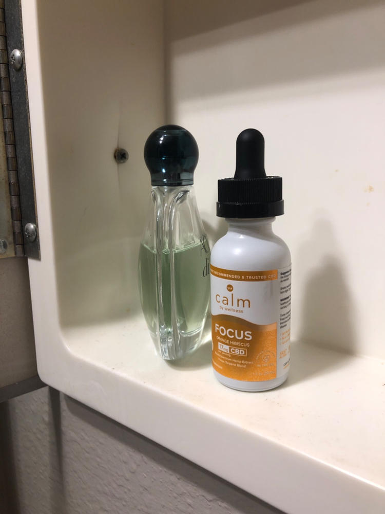 CBD Focus Oil Tincture | Calm By Wellness