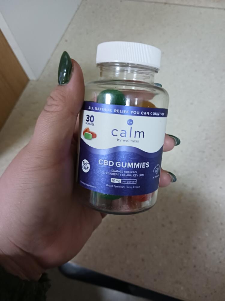 CBD Gummies - 1 Bottle - Customer Photo From Aletha Trotta