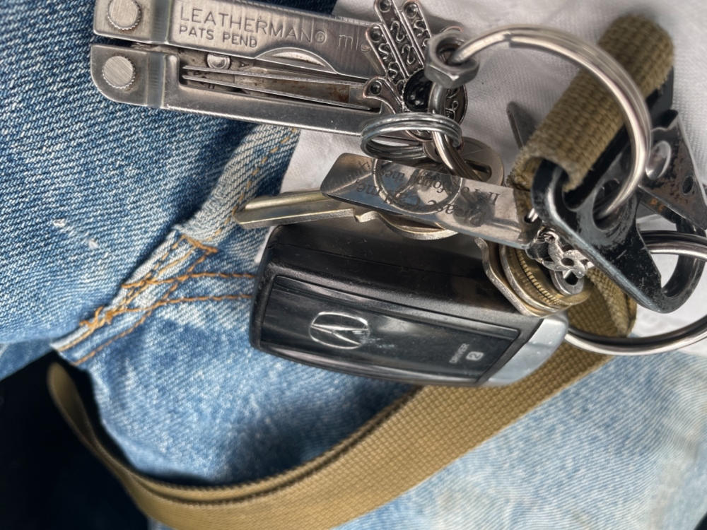 Personalized Quality Stainless Steel Custom Keychain