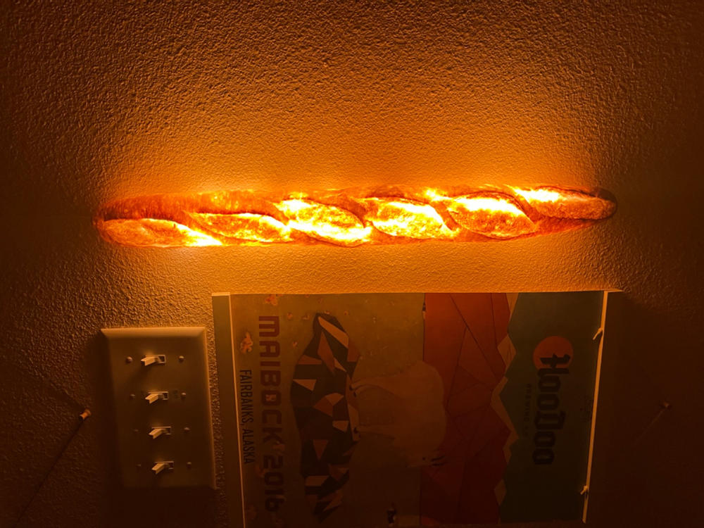 バゲット Bread Lamp （コンセントタイプ） - Customer Photo From Christine Charron