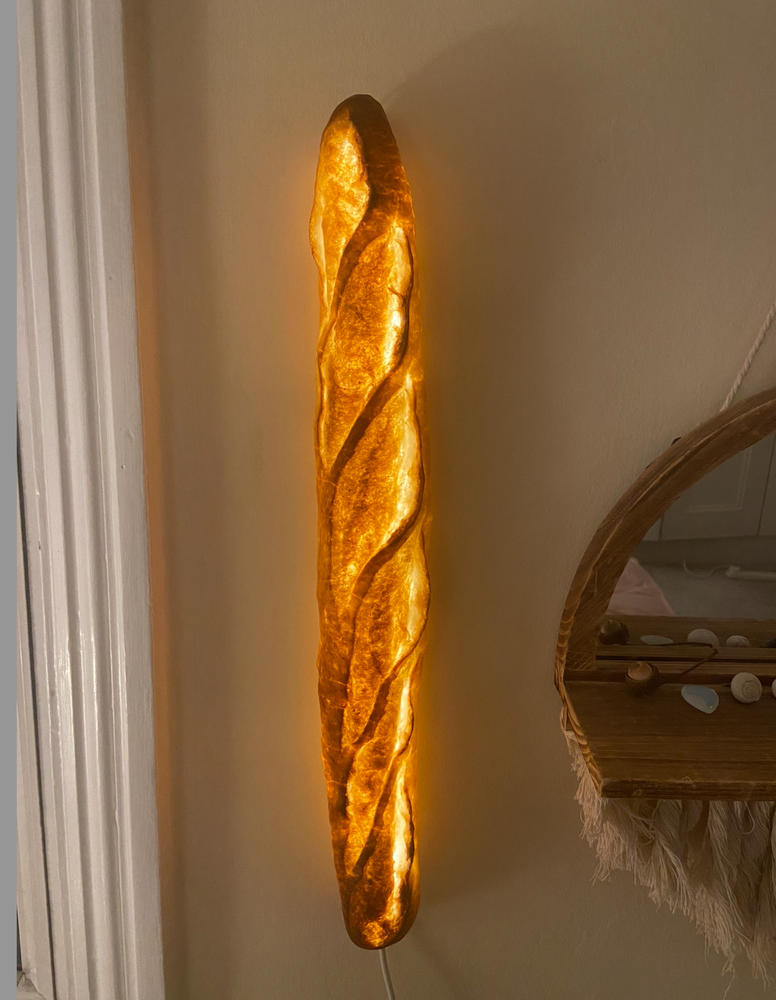 バゲット Bread Lamp （コンセントタイプ） - Customer Photo From christine hooper