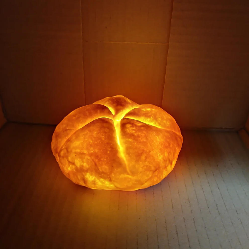 カイザーロール Bread Lamp （電池タイプ） - Customer Photo From Anonymous