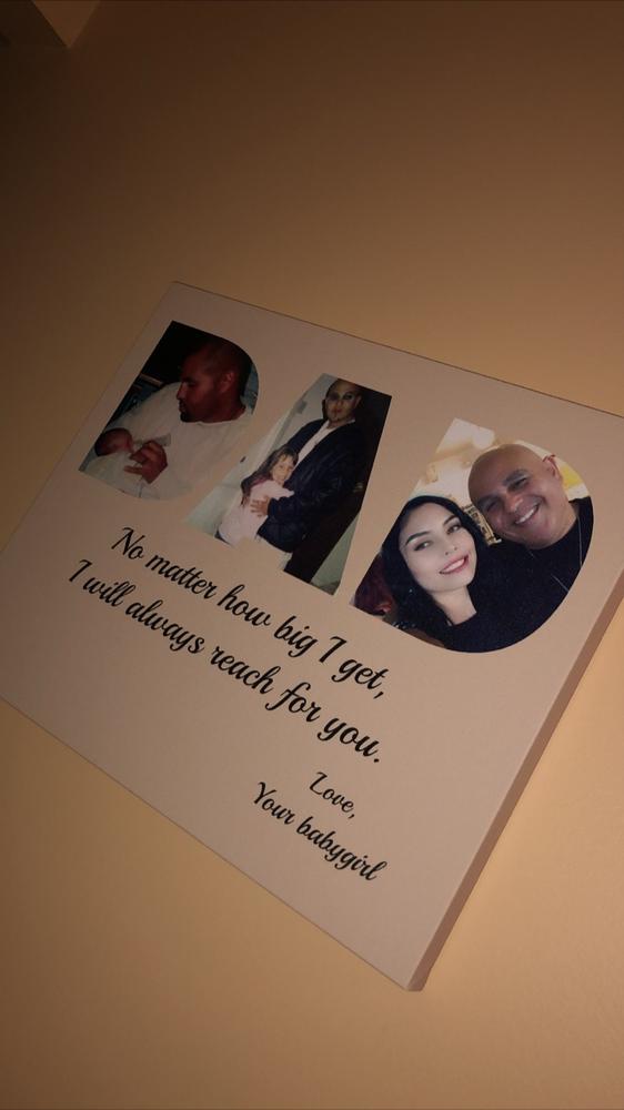 Personalized Pet Mom/Dad Canvas - Gift Idea For Dog/Cat Lovers - Up to 4 Pets - Best Friends Come Into Our Lives And Leave Paw Prints On Our Hearts