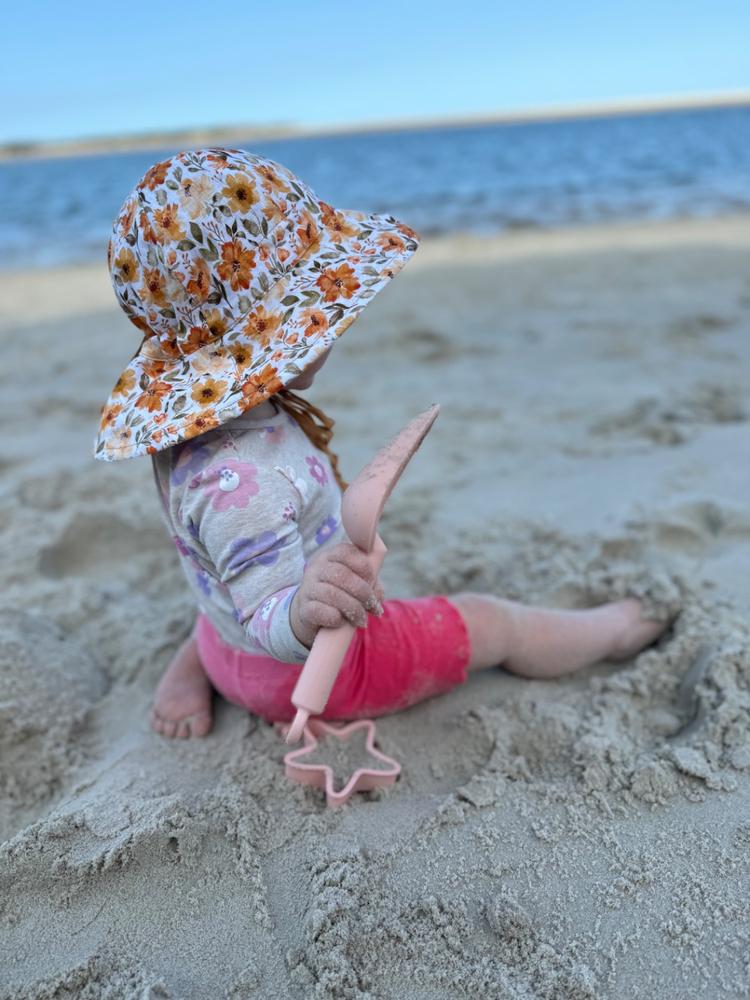 Wanderer Girls Reversible Bucket Sun Hat (Margaret/Maize) - Customer Photo From Melody Ryan