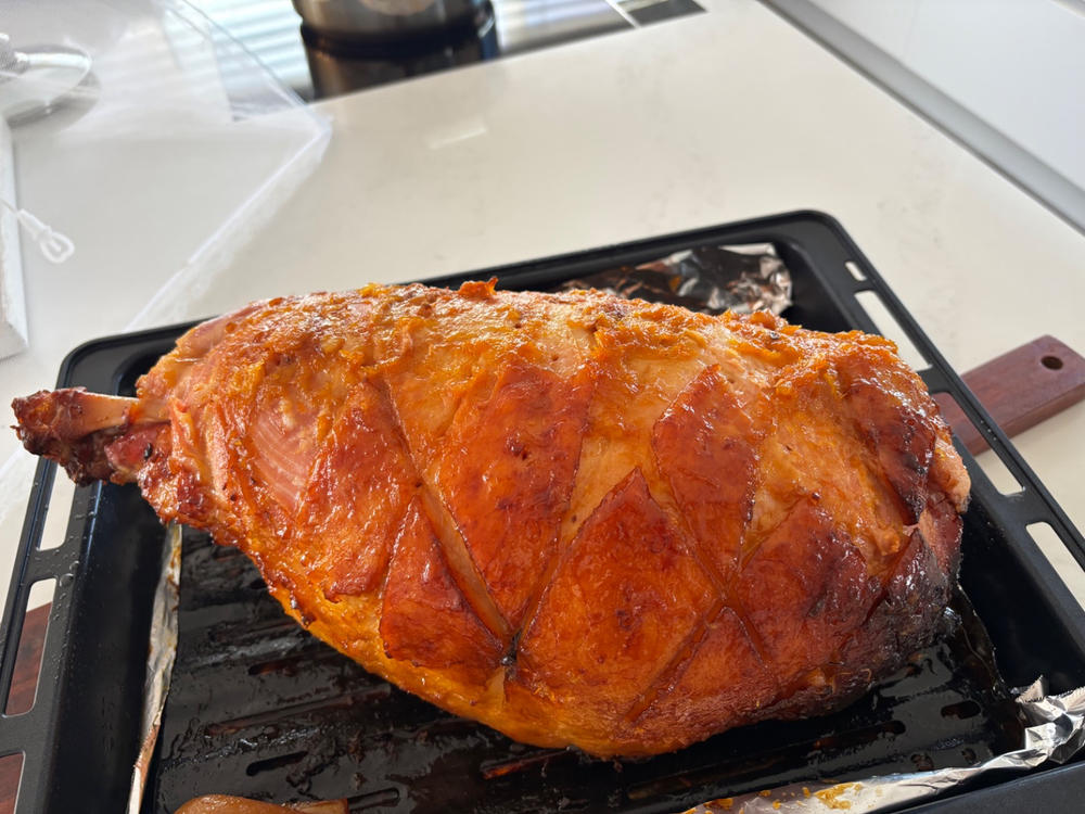 NZ Champagne Ham - Whole - Customer Photo From SHIRLEY YOUNG