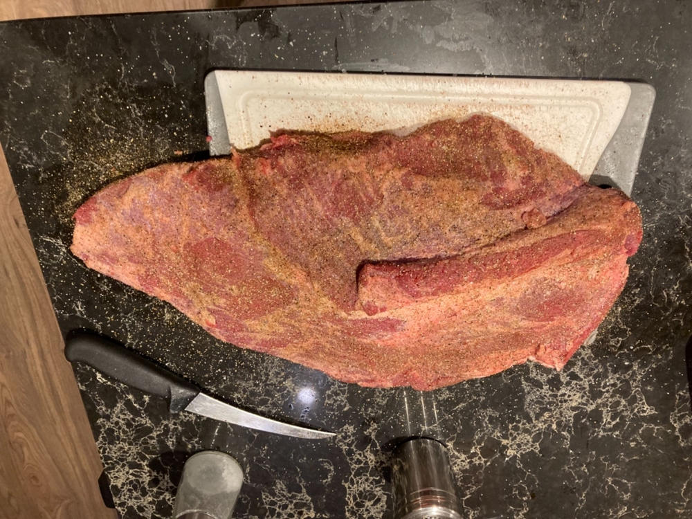 Point End Grass Fed Brisket - Customer Photo From David Crozier