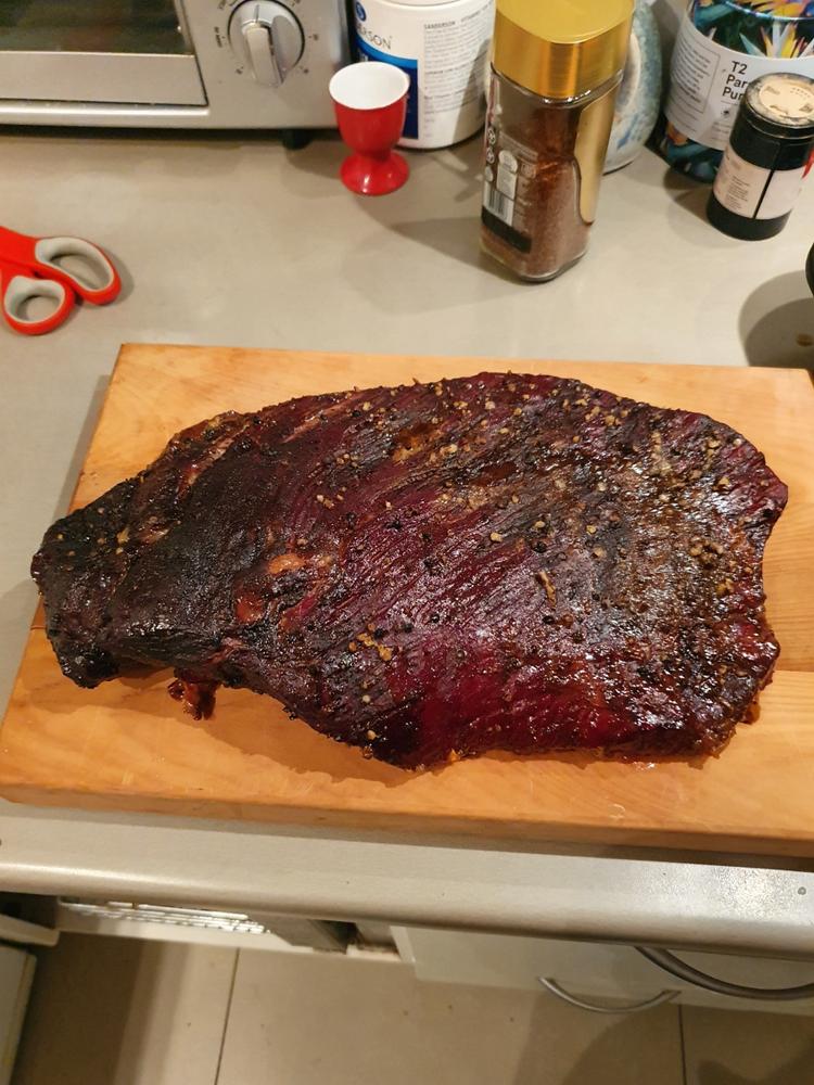 Point End Grass Fed Brisket - Customer Photo From James Wilson