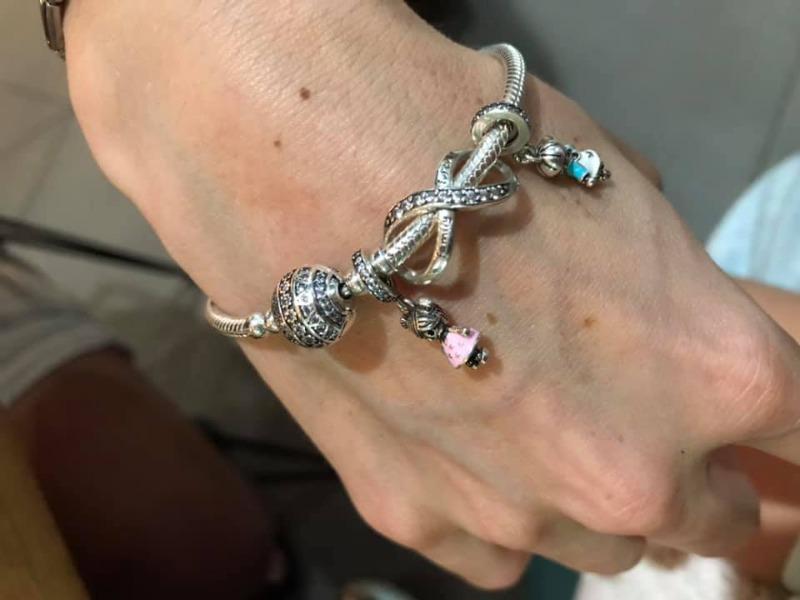 Dazzling Snake Chain Bracelet - Customer Photo From Clara