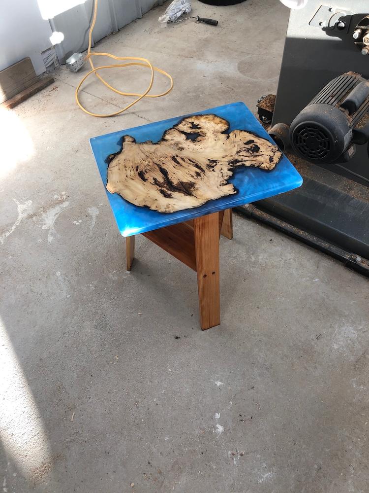Slow Cure Casting Epoxy Resin (for thick pours) - Customer Photo From Mike K.