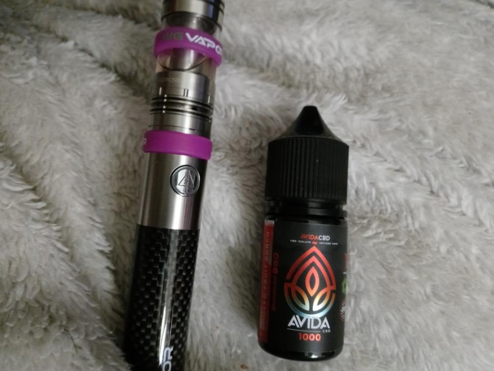 A CBD Vape Flavor for Everyone - Chilled Fruit Punch, 1000mg - Customer Photo From Julia Wallace