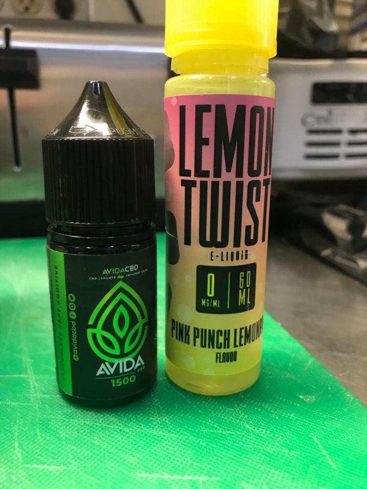 Flavorless - CBD Vape Additive - 1500mg - Customer Photo From Saul Gonzalez