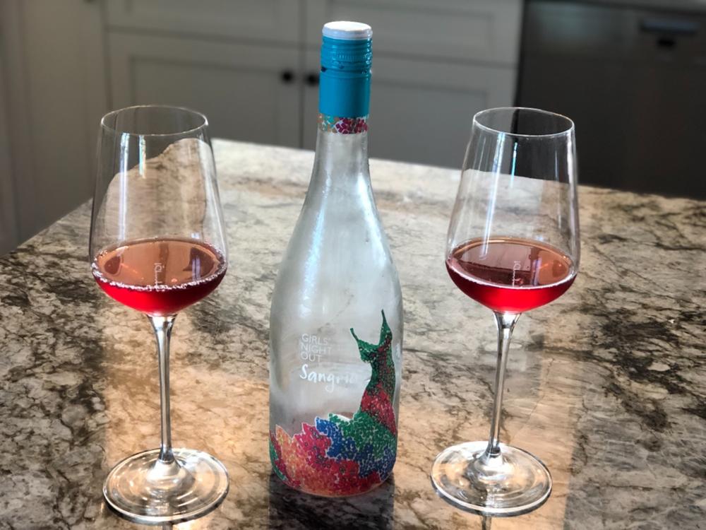 Universal Crystal Wine Glass - Gift Box Set of 4 - Customer Photo From Janine Wilcox