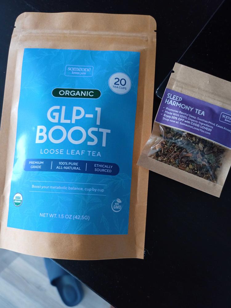 GLP-1 Boost Ultimate Weight Loss Herbal Tea - Customer Photo From Heather p