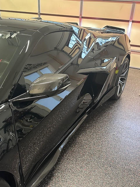 Mirror Covers | Carbon Fiber | Corvette C8 Z06 E-Ray - Customer Photo From Jeff Kelley