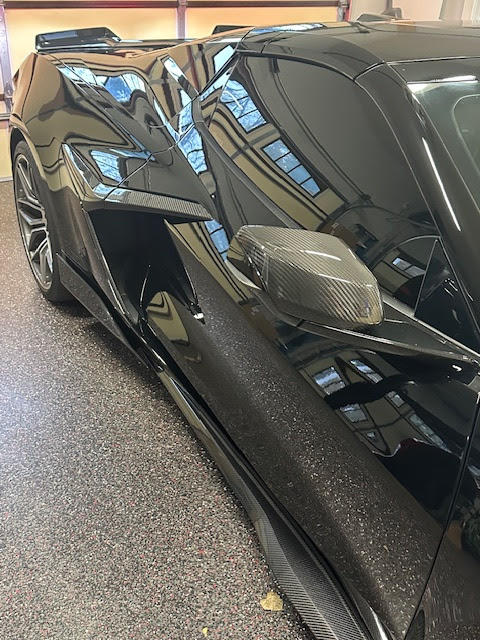 Mirror Covers | Carbon Fiber | Corvette C8 Z06 E-Ray - Customer Photo From Jeff Kelley