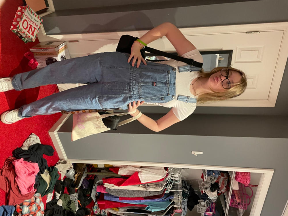 Siouxsie Denim Overall - Customer Photo From Quinn Simpson