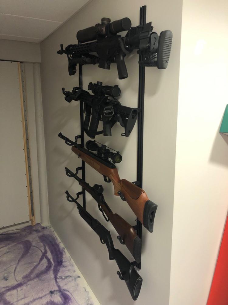 Horizontal Gun Rack For Wall