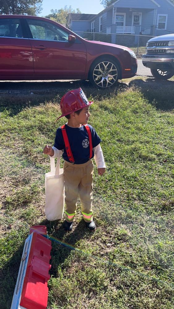 Boys Firefighter Costume - Customer Photo From Kayla Shipp