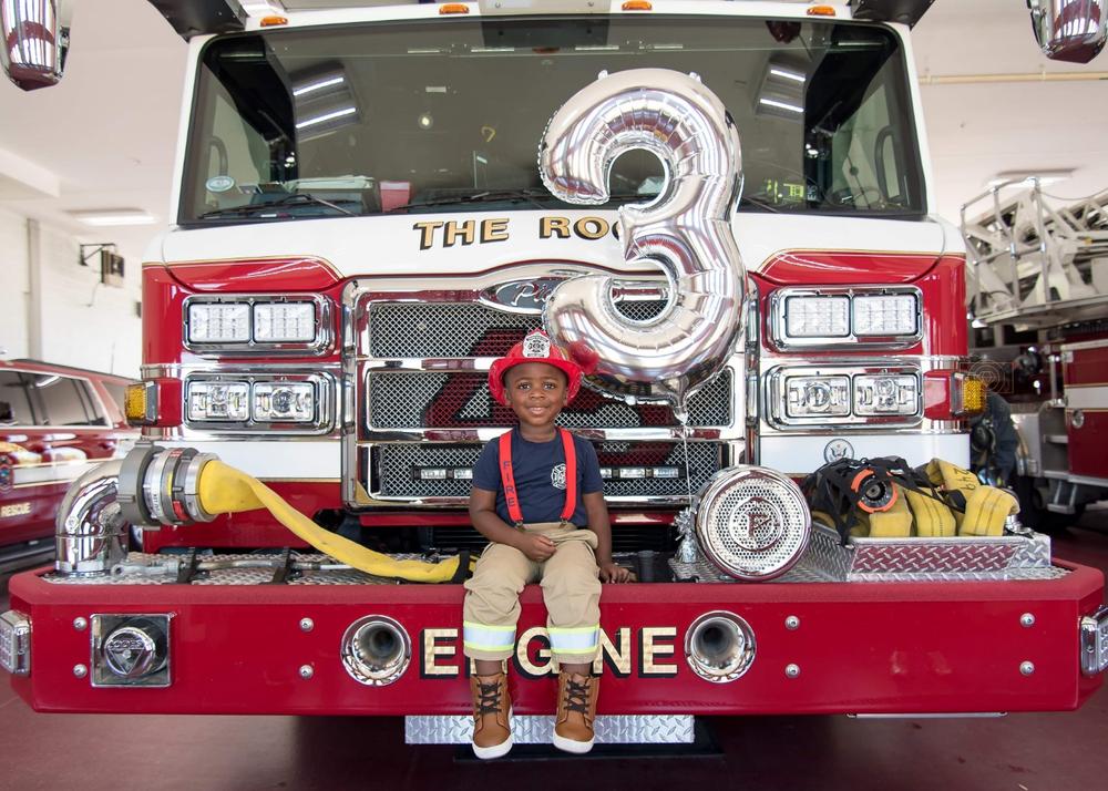 Boys Firefighter Costume - Customer Photo From Tiffany Earley