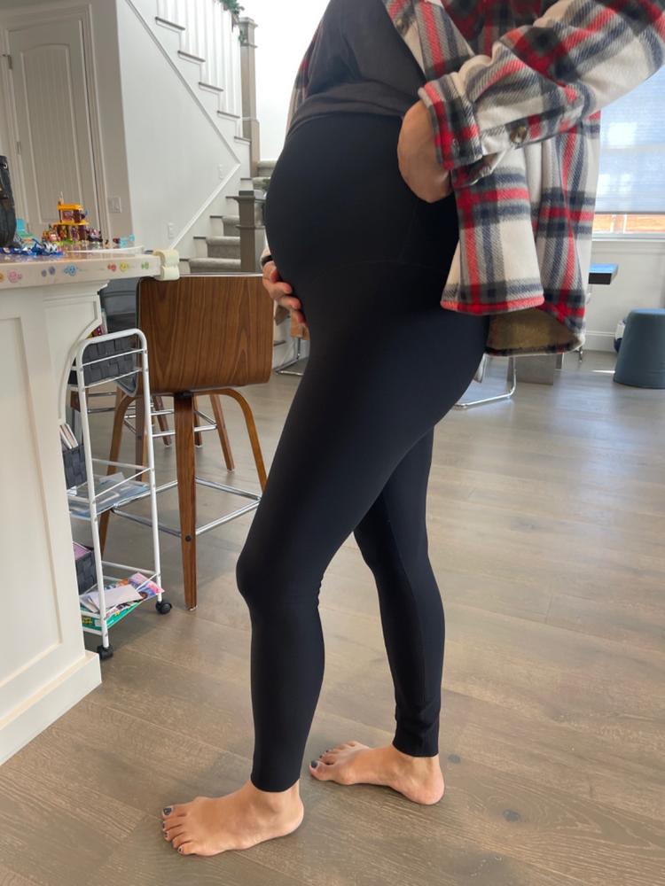 The GLOWE Maternity Legging 28" - Customer Photo From Amy Wei