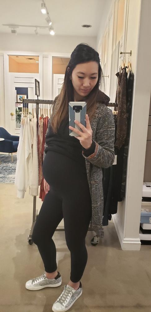 The GLOWE Maternity Legging 28" - Customer Photo From Keela Wagner