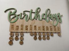 Carlie Rees Custom Designs Mirror & Glitter Birthday Hanger 500mm wide - FREE SHIPPING Review